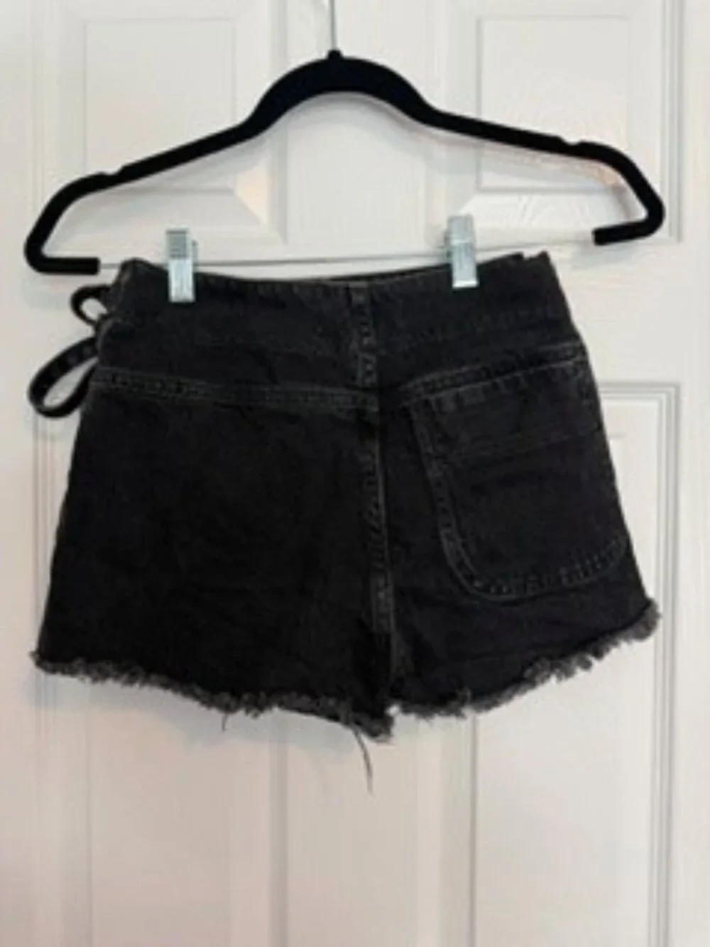 Free People Black Skort